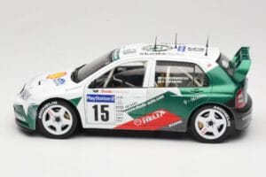 Skoda Fabia WRC #15 T. Gardemeister / P. Lukander WRC 1999 Solido 1:18 90457 Metal — zdjęcie 4 z 8