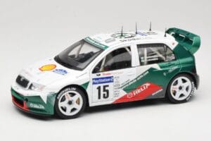Skoda Fabia WRC #15 T. Gardemeister / P. Lukander WRC 1999 Solido 1:18 90457 Metal