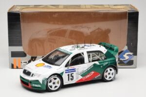 Skoda Fabia WRC #15 T. Gardemeister / P. Lukander WRC 1999 Solido 1:18 90457 Metal — zdjęcie 8 z 8