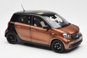 Smart Forfour W453 Czarny Hazel Brązowy Norev 1:18 B66960299 Metal — zdjęcie 6 z 8