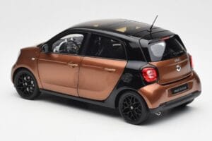 Smart Forfour W453 Czarny Hazel Brązowy Norev 1:18 B66960299 Metal — zdjęcie 7 z 8