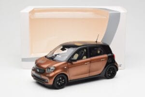 Smart Forfour W453 Czarny Hazel Brązowy Norev 1:18 B66960299 Metal — zdjęcie 8 z 8