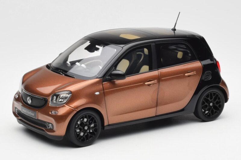 Smart Forfour W453 Czarny Hazel Brązowy Norev 1:18 B66960299 Metal