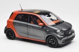 Smart Forfour W453 Lava Pomarańczowy Grafit Szary Norev 1:18 B66960298 Metal — zdjęcie 6 z 8