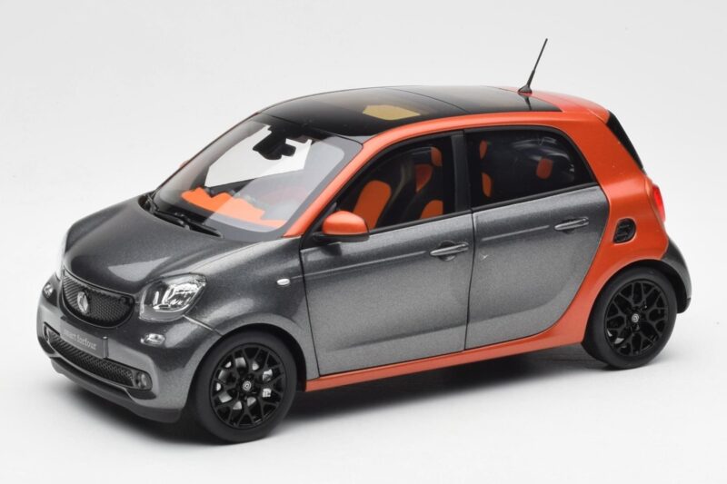 Smart Forfour W453 Lava Pomarańczowy Grafit Szary Norev 1:18 B66960298 Metal