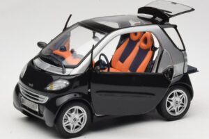 Smart Fortwo Czarny Kyosho 1:18 0004830V000C08Q00 Metal — zdjęcie 2 z 8
