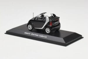 Smart Fortwo Cabrio Głęboki Czarny Minichamps 1:43 Q0022561V001C18Q00 Metal — zdjęcie 3 z 4