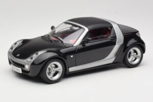 Smart Roadster Czarny Bburago 1:18 34099-M1 Metal