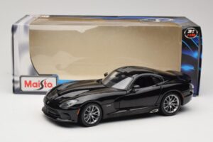 SRT Viper GTS Czarny Maisto 1:18 31128 Metal — zdjęcie 8 z 8