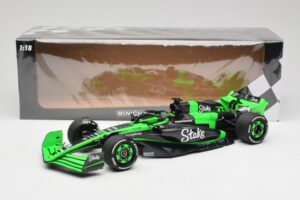 Stake F1 Team Kick Sauber C44 #77 V. Bottas Emilia Romagna GP 2024 Minichamps 1:18 117240177 Metal — zdjęcie 7 z 7
