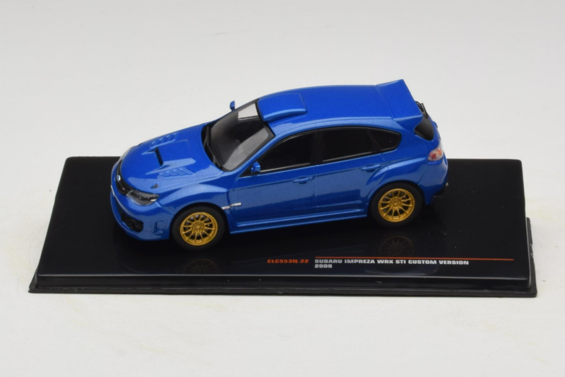Subaru Impreza WRX STI GR Custom Version Niebieski IXO 1:43 CLC553N Metal