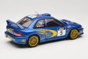 Subaru Impreza WRC #5 R. Burns / R. Reid Rally de France 1999 AUTOart 1:18 89993 Metal — zdjęcie 3 z 8