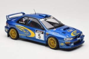 Subaru Impreza WRC #5 R. Burns / R. Reid Rally de France 1999 AUTOart 1:18 89993 Metal — zdjęcie 6 z 8