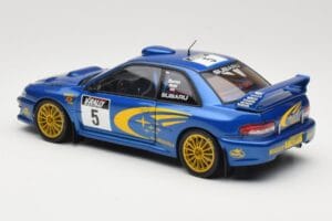 Subaru Impreza WRC #5 R. Burns / R. Reid Rally de France 1999 AUTOart 1:18 89993 Metal — zdjęcie 7 z 8