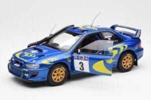 Subaru Impreza WRC #3 C. McRae / N. Grist Safari Rally Winner 1997 AUTOart 1:18 89792 Metal — zdjęcie 2 z 8