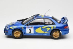 Subaru Impreza WRC #3 C. McRae / N. Grist Safari Rally Winner 1997 AUTOart 1:18 89792 Metal — zdjęcie 4 z 8