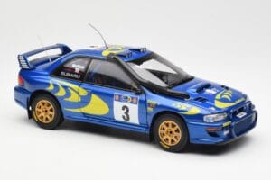 Subaru Impreza WRC #3 C. McRae / N. Grist Safari Rally Winner 1997 AUTOart 1:18 89792 Metal — zdjęcie 6 z 8