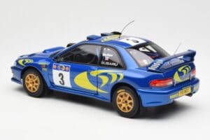 Subaru Impreza WRC #3 C. McRae / N. Grist Safari Rally Winner 1997 AUTOart 1:18 89792 Metal — zdjęcie 7 z 8