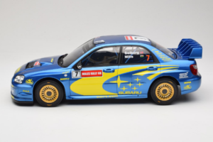 Subaru Impreza WRC S9 #7 P. Solberg / P. Mills Rally Great Britain 2003 Otto 1:12 G092 Żywica — zdjęcie 3 z 6