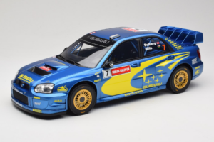 Subaru Impreza WRC S9 #7 P. Solberg / P. Mills Rally Great Britain 2003 Otto 1:12 G092 Żywica