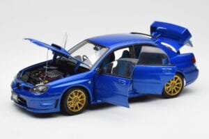 Subaru Impreza WRX STI GD Niebieski AUTOart 1:18 78681 Metal — zdjęcie 2 z 8