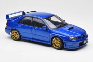 Subaru Impreza WRX STI GD Niebieski AUTOart 1:18 78681 Metal — zdjęcie 6 z 8