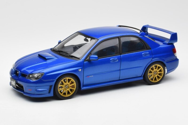 Subaru Impreza WRX STI GD Niebieski AUTOart 1:18 78681 Metal