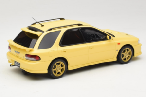 Subaru Impreza WRX STI Version VI Sport Wagon Cashmere Yellow Otto 1:18 OT1198 Metal — zdjęcie 2 z 6