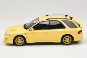 Subaru Impreza WRX STI Version VI Sport Wagon Cashmere Yellow Otto 1:18 OT1198 Metal — zdjęcie 3 z 6
