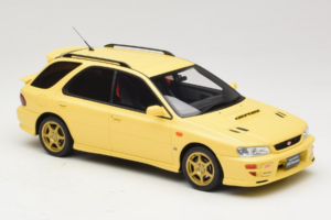 Subaru Impreza WRX STI Version VI Sport Wagon Cashmere Yellow Otto 1:18 OT1198 Metal — zdjęcie 4 z 6