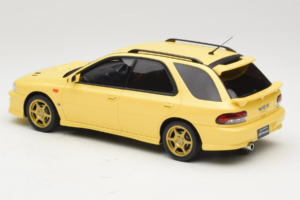 Subaru Impreza WRX STI Version VI Sport Wagon Cashmere Yellow Otto 1:18 OT1198 Metal — zdjęcie 5 z 6