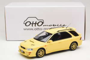 Subaru Impreza WRX STI Version VI Sport Wagon Cashmere Yellow Otto 1:18 OT1198 Metal — zdjęcie 6 z 6