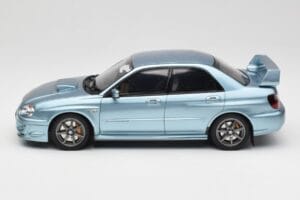 Subaru Impreza WRX STi WR1 GD P. Solberg Edition Ice Blue Metallic Otto 1:18 OT1114 Żywica — zdjęcie 3 z 6