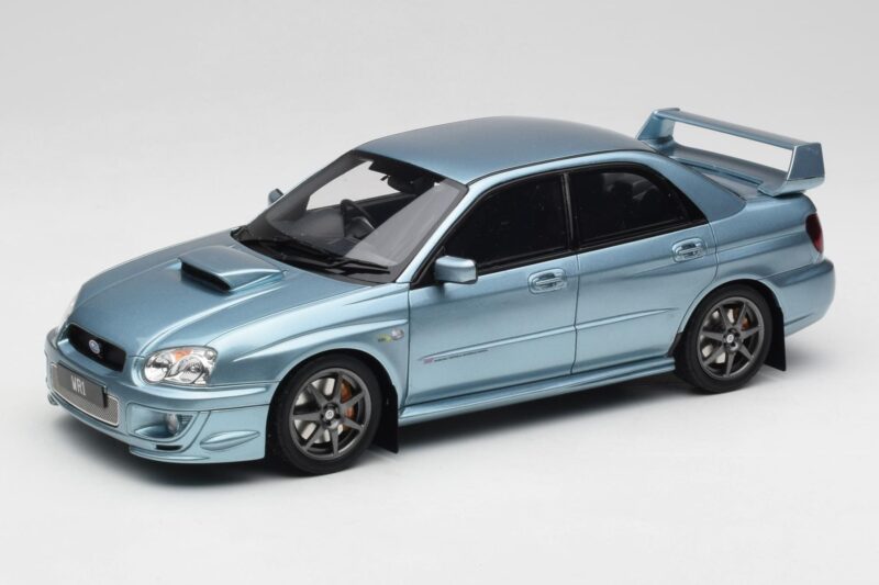Subaru Impreza WRX STi WR1 GD P. Solberg Edition Ice Blue Metallic Otto 1:18 OT1114 Żywica