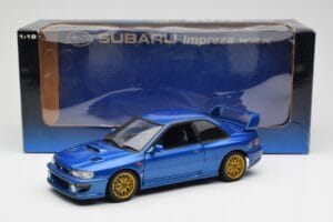 Subaru Impreza WRX Type R Niebieski AUTOart 1:18 78612 Metal — zdjęcie 8 z 8