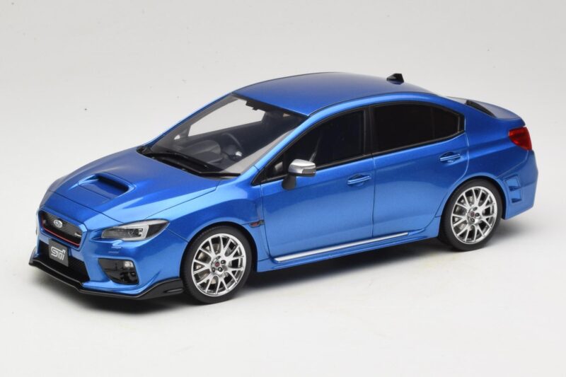 Subaru WRX STI S207 Niebieski Otto 1:18 OT1182 Żywica