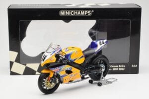 Suzuki GSX-R 1000 Team Alstare Corona Extra T. Corser WSB 2005 Minichamps 1:12 122052211 Metal — zdjęcie 6 z 6