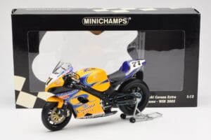Suzuki GSX-R 1000 Team Alstare Corona Extra Y. Kagayama WSB 2005 Minichamps 1:12 122052271 Metal — zdjęcie 6 z 6