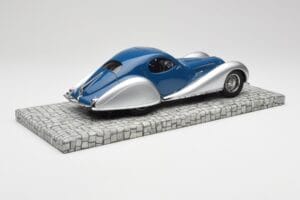 Talbot-Lago T150 C-SS Coupe Niebieski Srebrny Minichamps 1:18 107117122 Żywica — zdjęcie 2 z 6