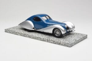 Talbot-Lago T150 C-SS Coupe Niebieski Srebrny Minichamps 1:18 107117122 Żywica — zdjęcie 4 z 6