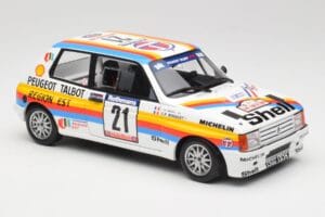 Talbot Samba Rallye Group B #12 J-P. Bouquet Tour de Corse 1985 Otto 1:18 OT1116 Żywica — zdjęcie 4 z 6