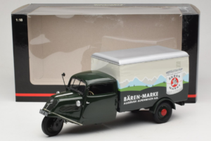Tempo Hanseat Kastenwagen Baren Marken Minichamps 1:18 150099045 Metal — zdjęcie 6 z 6