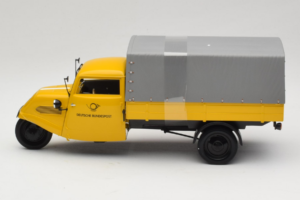 Tempo Hanseat Kastenwagen Deutsche Post Minichamps 1:18 TEMPO001 Metal — zdjęcie 3 z 6