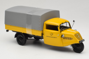 Tempo Hanseat Kastenwagen Deutsche Post Minichamps 1:18 TEMPO001 Metal — zdjęcie 4 z 6