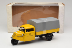 Tempo Hanseat Kastenwagen Deutsche Post Minichamps 1:18 TEMPO001 Metal — zdjęcie 6 z 6