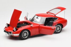 Toyota 2000 GT Czerwony AUTOart 1:18 78741 Metal — zdjęcie 2 z 8