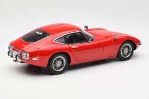 Toyota 2000 GT Czerwony AUTOart 1:18 78741 Metal — zdjęcie 3 z 8