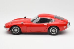 Toyota 2000 GT Czerwony AUTOart 1:18 78741 Metal — zdjęcie 4 z 8