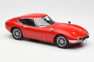 Toyota 2000 GT Czerwony AUTOart 1:18 78741 Metal — zdjęcie 6 z 8