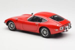 Toyota 2000 GT Czerwony AUTOart 1:18 78741 Metal — zdjęcie 7 z 8